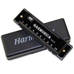 Harmonica com estojo para estudantes iniciantes e crianças, diatônica, chave de C, 10 buracos, presente - Image 5