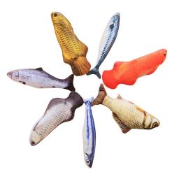 Brinquedo de pelúcia recheado para gatos, Brinquedos interativos para mastigar animais, Travesseiro de entretenimento, 20cm - Image 2