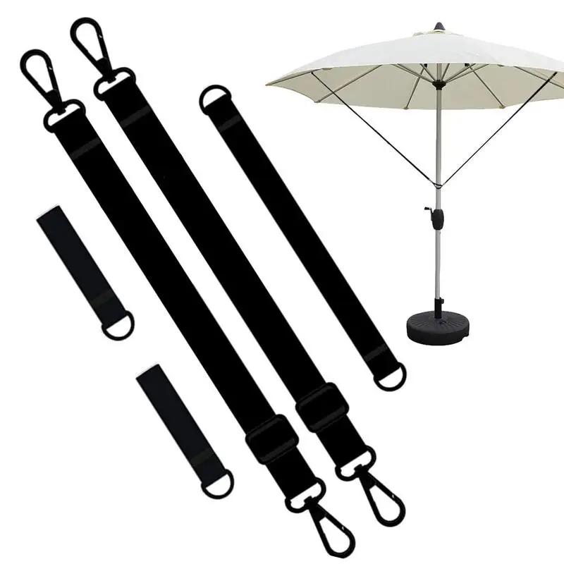 Windproof Fixed Tie Band para Tenda, Fivela para Tenda, Strap Parasol Reutilizável, Acessórios de Camping, Sombrinha - Image 1