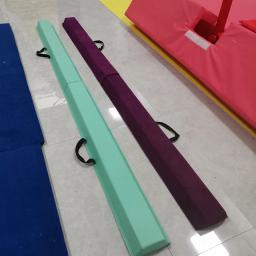 Madeira Folding Balance Beam para Ginástica Formação, ajustável, Hot Sale - Image 4