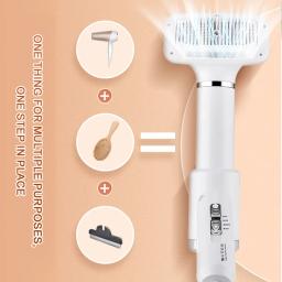 Baixo ruído pet cabelo secador, gato e cão grooming pente, temperatura ajustável, escova de cabelo, pet fornecimentos, 2 em 1 - Image 3