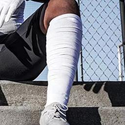 Meias de futebol extra longas para homens e mulheres, acessórios esportivos ao ar livre, adultos, 1 par - Image 3