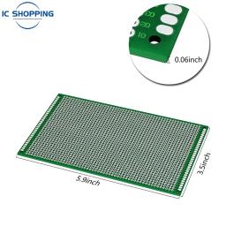 5 peças 9x15 cm protótipo de cobre de dupla face pcb 9*15 cm placa universal para arduino - Image 4