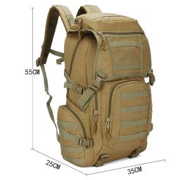 Militar mochila tática, mochila do exército, saco impermeável, ao ar livre, pesca, esporte, caça, escalada, camping, caminhadas, mochila, 40L - Image 6