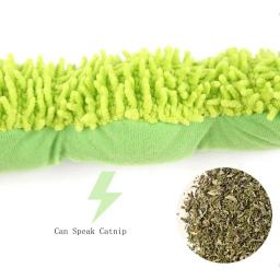 Caterpillar Shaped Plush Toy Cat, Contém Catnip, auto prazer, alívio do tédio, jogo interativo, Pet Supplies, Novo - Image 6