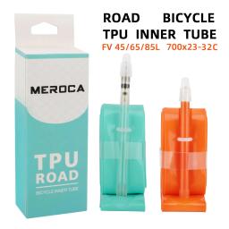 MEROCA-Road Bike TPU Tubo Interno, Tubo Interno de Bicicleta Ultra Leve, 700x23-32C, 45L, 65L, 80L - Image 1
