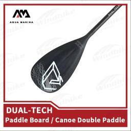 AQUA MARINA Sports ajustável liga de alumínio Paddle remos remos, desportos aquáticos PP Remo remos, peças de canoa caiaque, 3-seção, 220cm - Image 1