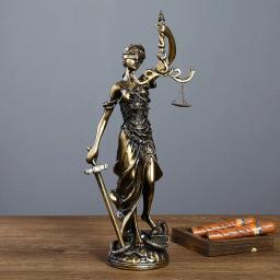 Caçadora da Justiça Deusa Figurinhas, Miniaturas Artesanato, Desktop Ornamentos, Mesa, Sala, Decoração Acessórios - Image 2