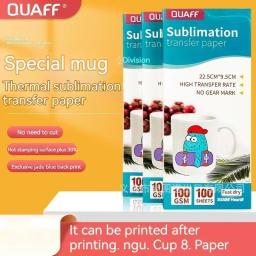 Sublimação Papel De Transferência Para Impressão De T-shirt, Papel De Transferência De Calor, Copo De Cozimento, Papel De Desenho Quente, Poliéster, A4, A3, A3 +, 22.5*9.5cm - Image 4