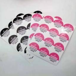 120 pces 1.5 "preto adorável aviso extrema felicidade etiquetas obrigado embalagens adesivos bonito feliz correio adesivo envelope selo - Image 3