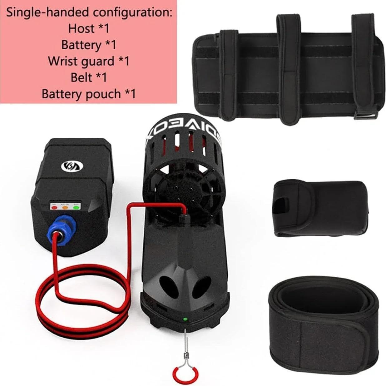 Scooter subaquático à prova d'água, equipamento elétrico para mergulho com snorkel, scooters auxiliares de mar, para natação, mergulho, singlehost - Image 1