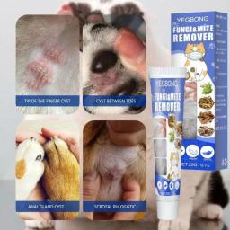Alta qualidade acessórios para animais de estimação antipruritic limpo removedor ácaro assassino creme repele ácaros alivia para gatos e cães - Image 1