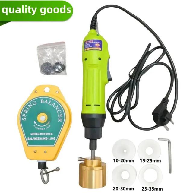 Máquina Tampadora Portátil para Garrafas com Selagem de Tampa de 5-30mm 220V