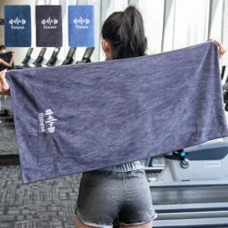 Toalha esportiva multifuncional de microfibra para academia, equipamento de ginástica, almofada de suor, toalha esportiva super macia de secagem rápida para homens e mulheres - Image 1