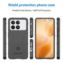 Capa para telefone de armadura resistente ao choque, POCO X6 Pro F5 Pro X5 Pro X4 GT F4 M4 5G X4 Pro C65 C55 C40 M4 Pro X3 GT F3 - Image 2
