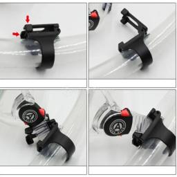 Universal Mergulho Silicone Snorkel Fivela, Óculos De Proteção, Clipe De Tubo De Plástico, Snorkel Máscara Keeper, Titular Retainer, Mergulho - Image 3