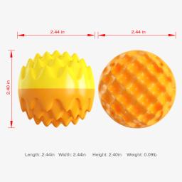 Chew Ball Toy para cães de pequeno e médio porte, Squeaky Interactive, Melhorar o QI, Brinquedos de cachorro, Chihuahua, Yorkshire Dentes - Image 6