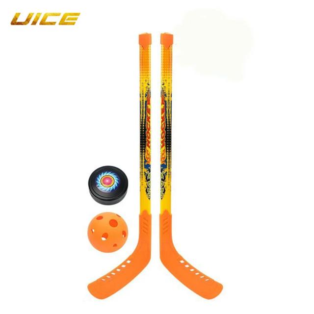 Conjunto Infantil de Bastão de Hóquei, Golfe e Futebol: Kit Removível para Treinamento de Inverno