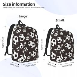 Bolas de futebol Mochila de futebol para meninos e meninas, mochila escolar estudantil, mochila, jardim de infância, ao ar livre, crianças - Image 5