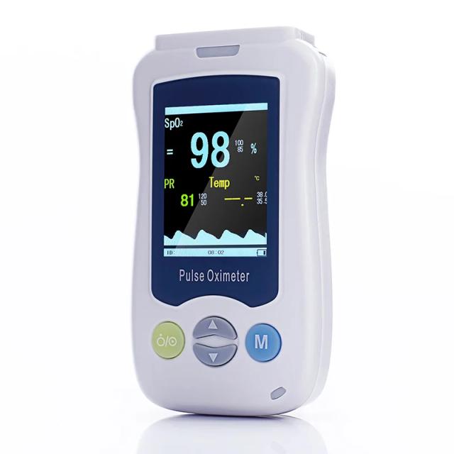 Monitor Portátil Handheld para Animais: Eletrocardiograma, Pressão Sanguínea e Oxigenação dos Sinais Vitais de Pet