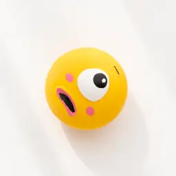 Brinquedo interativo squeaky para animais de estimação, olhos grandes, saltitantes, bolas de cachorro, cachorro, gato, brinquedo sonoro, mastigar bolas - Image 5