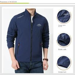 Jaqueta de proteção solar ao ar livre masculina, corta-vento impermeável, roupa de trabalho respirável, casual fina, solta, pesca, caminhada, verão - Image 4