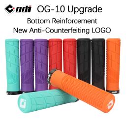 Punhos do guiador de ODI Mountain Bike, borracha macia, peças de bicicleta, antiderrapante, ultra leve e bloqueável, 1 par - Image 2