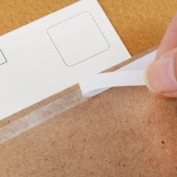 10/1 rolos de fita adesiva dupla face 8m ultrafina branca forte adesivo para artesanato de escritório em casa fita dupla face papel pegajoso - Image 3