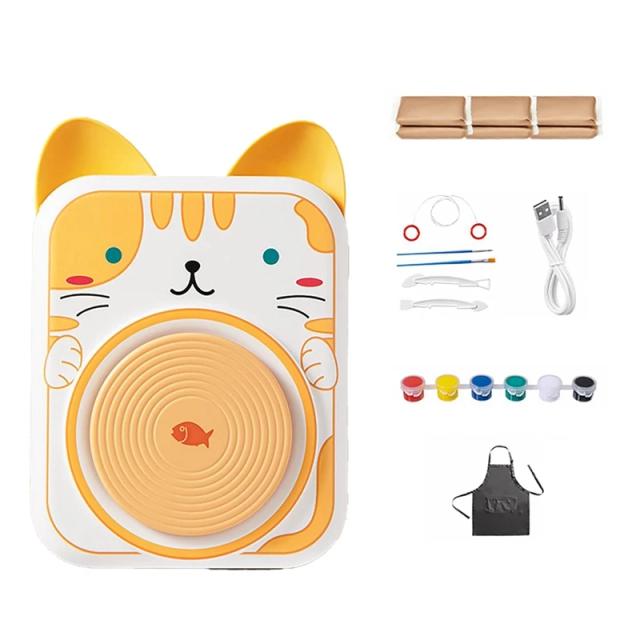 Kit Completo de Cerâmica para Iniciantes: Ferramentas de Esculpir e Pintura em Argila - 6 Peças para Modelagem e Artesanato Durável