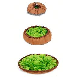 Tapete de rapé lavável para animais de estimação, brinquedos para cães, treinamento de cheiro de nariz, sniffing pad dogs puzzle toy slow food feeding bowl, acessórios para cães - Image 5