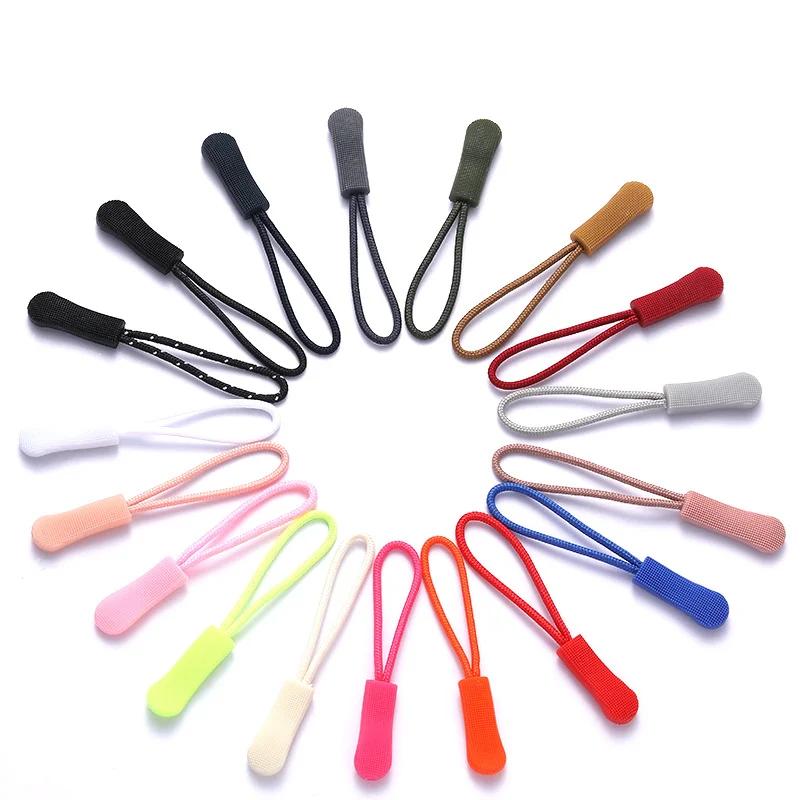 10/20pcs Zipper Puxador End Fit Corda Tag Substituição Clipe Quebrado Fivela Fixer Zip Cabo Tab Saco de Viagem Mala Tenda Mochila - Image 1