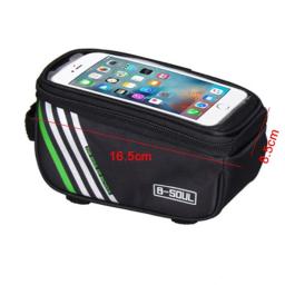 Rainproof Saco de Bicicleta para Frame, Tubo Superior Frontal, Saco De Ciclismo, Caixa Do Telefone, Touchscreen, MTB Acessórios Da Bicicleta, Reflexivo, 6.5in - Image 6