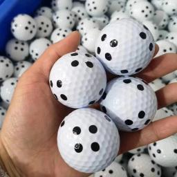 Kgolf simulador de golfe bola especial ponto preto bola de golfe distância profissional estrutura de camada dupla esportes fi... - Image 1