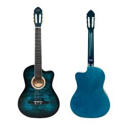 M MBAT-Guitarra clássica com Fret Spruce painel, instrumento profissional de cordas, guitarra para prática, 39 em - Image 1
