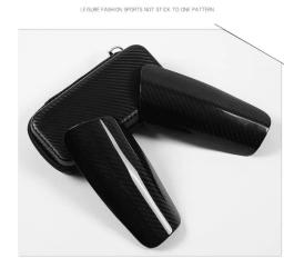 Ultra-Light Carbon Fiber Shin Guard, Jogador Leg Protector, Inserir Placa, Futebol, Gelo, Hóquei, Esportes, Bezerro - Image 2
