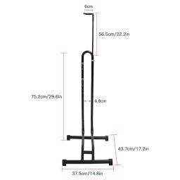 Indoor Vertical Bicicleta Stand, Bike Piso Estacionamento Rack, Garagem Armazenamento, Suporte Da Roda, Suporte Do Reparo, Mountain Bike, 3in 1 - Image 5