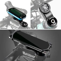 Suporte do telefone para computador de bicicleta, bicicleta Stem Top Cap, GPS Speedometer Mount Bracket, Acessórios de ciclismo, Base para Garmin - Image 4