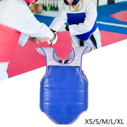 Karate Guarda Peito Boxe Taekwondo Confortável Mma Protetor Peito Reversível - Image 3