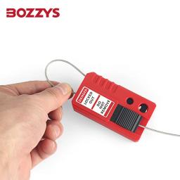 Nylon PA Retrátil Mini Cabo Bloqueio Ajustável para Rapazes, 1.5mm, Aço Inoxidável - Image 6