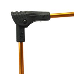 Conjunto 2 adaptadores haste suporte junta dobrável para barraca Acessórios multifuncionais para campistas Junta - Image 4