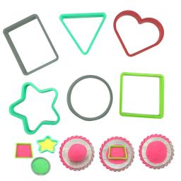 Kit Cortador de Argila Criativo para Crianças, Modelagem de Argila, DIY, Play Dough Tool, 3D Plasticine Mold, Aprendizagem Brinquedos Educativos - Image 4