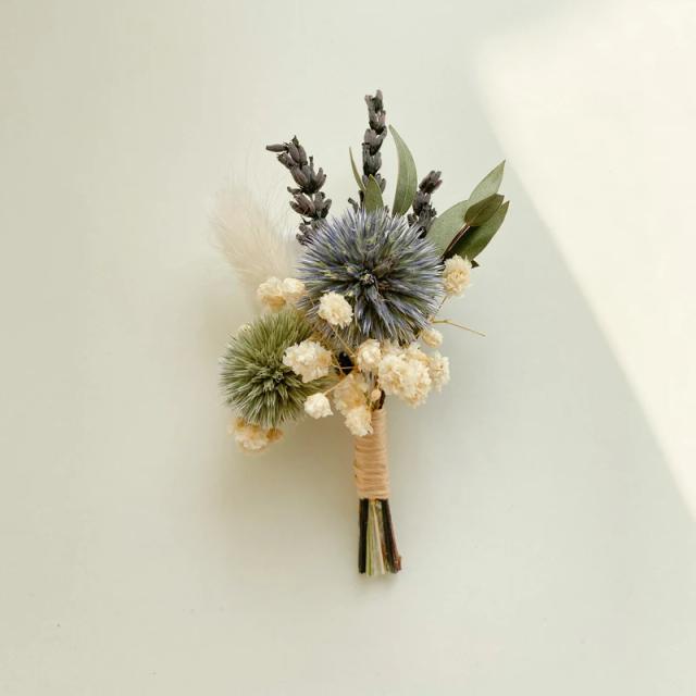 Mini Buquê de Flores Secas: Decoração Criativa para Casamentos e Artesanato com Velas Flutuantes