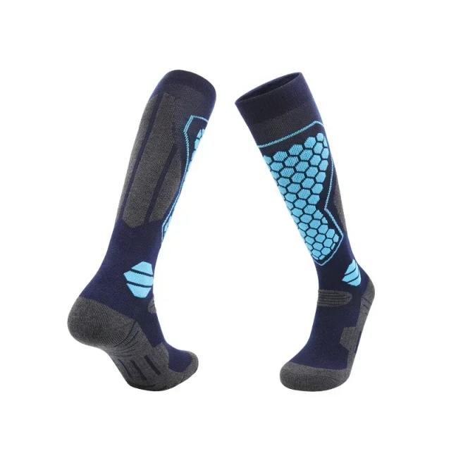 Meias de Lã Merino Profissional Masculina para Esqui e Caminhada - Conforto e Performance
