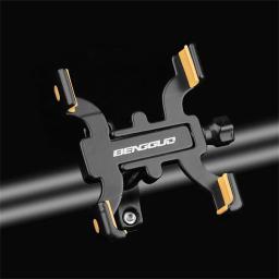 Bicicleta e Motocicleta Telefone Bracket, Guiador Rack, Rotação ajustável de 360 °, GPS Holder Mount, E-Bike, Scooter, Celular - Image 6