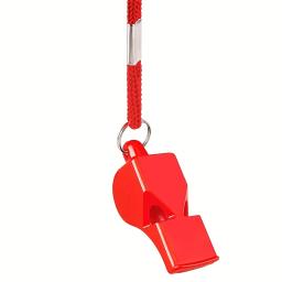 O apito profissional da emergência com correia, apito sem chumbo, para o salvamento, salvamento, auto-defesa, sobrevivência - Image 4