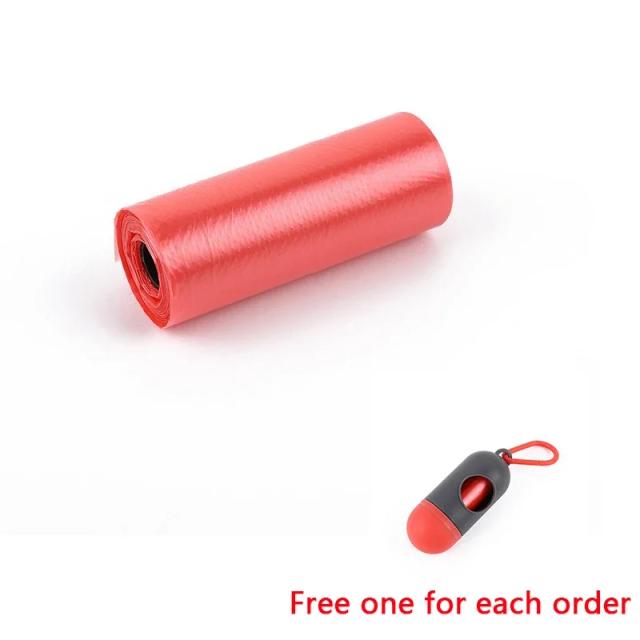 Refil Econômico de Saco de Lixo para Pets - 120 Rolos com 15 Sacos Cada para Cães e Gatos, Ideal para Limpeza ao Ar Livre