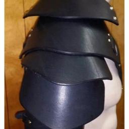 Medieval Viking Armadura de Ombro Único, Cavaleiro Gladiador, Samurai Pauldrons, Steampunk, Gótico, Couro PU, Soldador, Cosplay Traje - Image 5