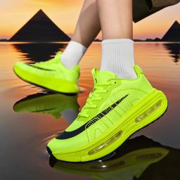 Homens esportes tênis de corrida casual maratona respirável leve feminino confortável atlético antiderrapante tênis caminhada - Image 6