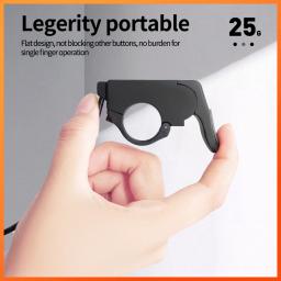 Acelerador de polegar para bicicleta elétrica, desmontagem rápida, ajuste esquerdo/direito, acelerador de dedo para 24v/36v/48v, acessório de bicicleta elétrica - Image 3