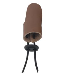 Tiro com arco e flecha dedo guia dedo & protetor de mão conjunto saver ajustável correias arqueiro tiro braço protetor para a caça tiro - Image 6